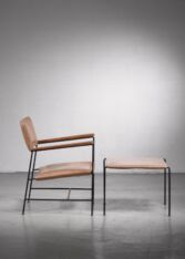 Gallery item 2 for Arden Riddle chair with ottoman, Lounge Chairs, United States, 1960s