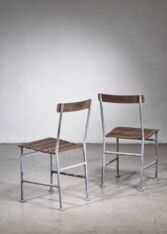 Gallery item 2 for Gunnar Asplund Pair of Garden Chairs, Dining chairs, Sweden, 1930s