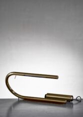 Thumbnail for Brass tube desk lamp by Cheret