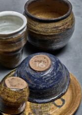 Gallery item 2 for Set of six Gene Caples ceramic pieces, Ceramics, United States, 1960s