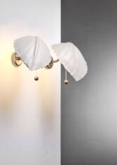 Gallery item 4 for Pair of Hans Bergström C443 wall lamps, Wall lamps, Sweden, 1940s
