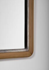 Gallery item 2 for Scandinavian Modern beech and tin wall mirror, Mirrors, Sweden, 1940s